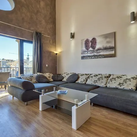 Apartamento Spinola Court - Stunning Seaview & Penthouse On Spinola Bay By Shortletsmalta