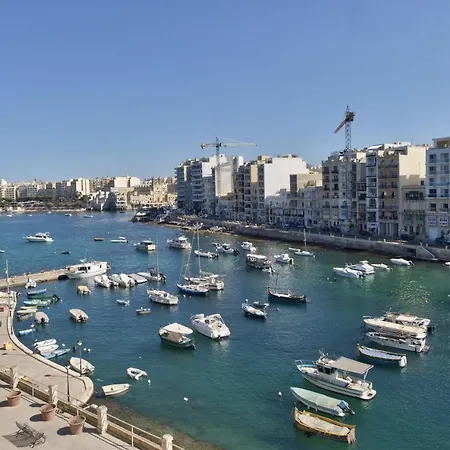 Spinola Court - Stunning Seaview & Penthouse On Spinola Bay By Shortletsmalta Apartment