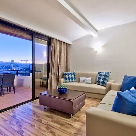 Spinola Court - Stunning Seaview & Penthouse On Spinola Bay By Shortletsmalta Apartment *