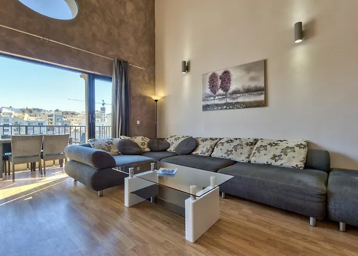 Apartament Spinola Court - Stunning Seaview & Penthouse On Spinola Bay By Shortletsmalta