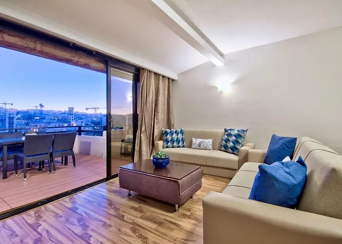 Spinola Court - Stunning Seaview & Penthouse On Spinola Bay By Shortletsmalta Apartament *